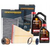 OLEJ 5W30 6L MOTUL ZESTAW FILTRÓW do FORD MONDEO IV MK4 2.0 TDCI PRZEDLIFT