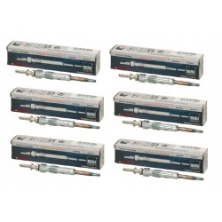 6x ŚWIECA ŻAROWA BMW 5 E60 520d 525d 525xd 530d