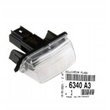Lampka tablicy rejestracyjnej Peugeot 206 207 307 Citroen berlingo c3 c4 c5