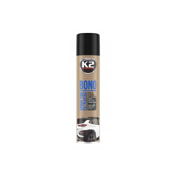 K2 BONO SPRAY WOSK DO OPON PLASTIKÓW NABŁYSZCZA