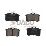 KLOCKI HAMULCOWE TYLNE DO AUDI A4 B6 B7 A6 C5 GOLF EXEO