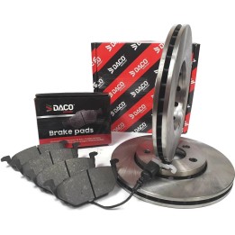TARCZE + KLOCKI PRZÓD AUDI A3 8P VW GOLF IV 4 BORA LEON SKODA OCTAVIA 280mm