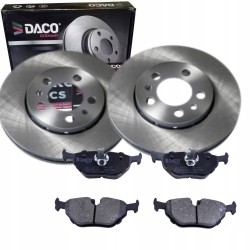 TARCZE + KLOCKI TYŁ do BMW 5 E39 WENTYLOWANE 298mm