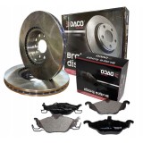 TARCZE + KLOCKI PRZÓD OPEL ASTRA II G 1.4 1.6 4śr
