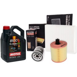 OLEJ 5L 5W30 MOTUL EFE FILTRY ZESTAW FILTRÓW OPEL ASTRA K 1.0 1.4 Turbo
