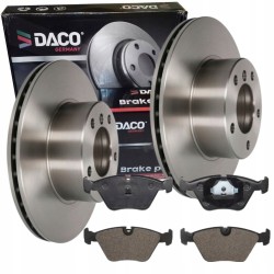 TARCZE + KLOCKI PRZÓD do BMW 5 E39 520 523 525 525D 528I - 296mm