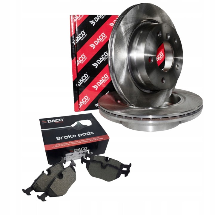 TARCZE + KLOCKI TYŁ do BMW 3 E46 320D 320 323 325 328I - 294mm