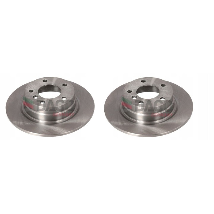 TARCZE + KLOCKI TYŁ do BMW E81 E87 E90 SERIA 1 3 PEŁNE NIEWENTYLOWANE 296mm