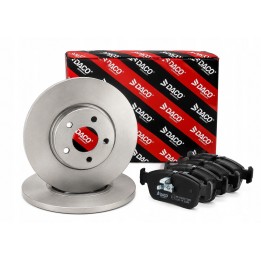 TARCZE + KLOCKI PRZÓD BMW 3 E36 316I 318I 318TDS ZESTAW 286MM