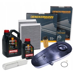 OLEJ 5W30 6L MOTUL ZESTAW FILTRÓW BMW 5 F10 518D 520D 525D DIESEL