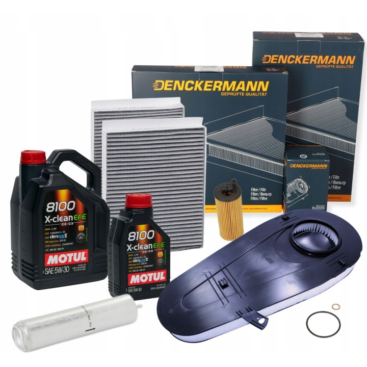 OLEJ 5W30 6L MOTUL ZESTAW FILTRÓW BMW 5 F10 518D 520D 525D DIESEL