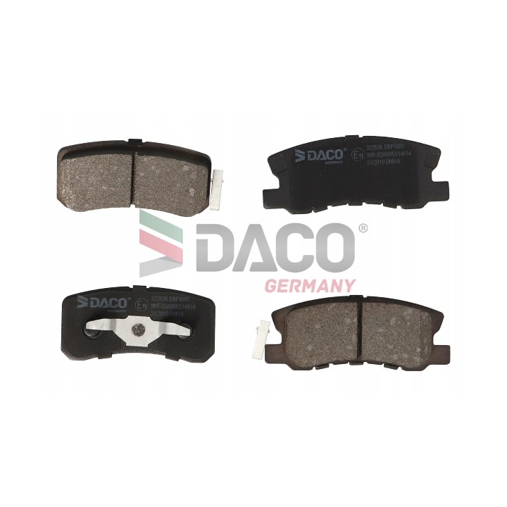 Klocki hamulcowe tył Mitsubishi OUTLANDER II ASX III PAJERO PEUGEOT 4008