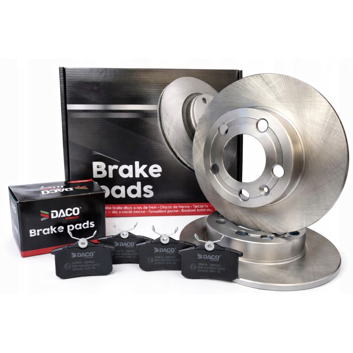 TARCZE KLOCKI TYŁ DO GOLF 4 IV AUDI A3 LEON FABIA