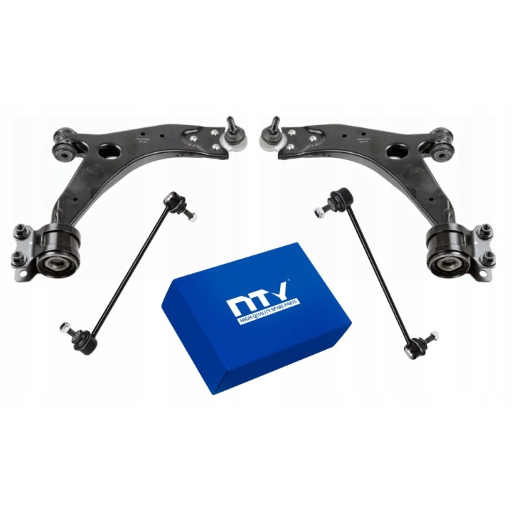 2x WAHACZE ŁĄCZNIKI PRZÓD FORD FOCUS II MK2 C-MAX 21mm LIFT ZESTAW