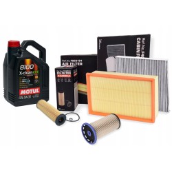 MOTUL 5L 5W30 ZESTAW FILTRÓW A3 Q2 OCTAVIA IV KODIAQ GOLF PASSAT B8 2.0 TDI