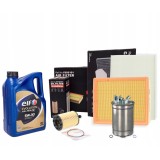 OLEJ 5W30 5L ELF FULLTECH FE ZESTAW 4X FILTRÓW AUDI A4 B7 2.0 TDI