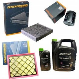 6L OLEJ 5W30 FANFARO + ZESTAW FILTRÓW MONDEO V MK5 2.0TDCI