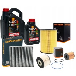 6L OLEJ 5W30 MOTUL + ZESTAW 4X FILTRÓW FOCUS III MK3 KUGA II C 2.0TDCI