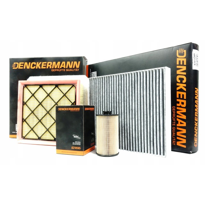 ZESTAW FILTRÓW OPEL MERIVA B 1.4 1.4T DENCKERMANN!