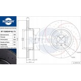TARCZE HAMULCOWE PRZÓD BMW F10 330MM 2-CZEŚCIOWE NACINANE NAWIERCANE SPORT