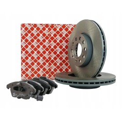 2x TARCZA HAMULCOWA PRZÓD + KLOCKI GOLF V VI OCTAVIA II A3 8P LEON 288MM
