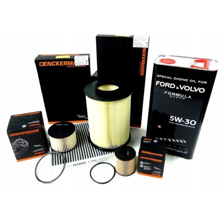 OLEJ 6L 5W30 5L MOTORCRAFT ZESTAW FILTRÓW GALAXY S-MAX 2.2 TDCI