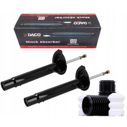 AMORTYZATORY PRZÓD BMW 3 E46 + OSŁONY ODBOJE x2