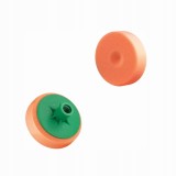 BOLL GĄBKA DO POLEROWANIA ŚR. 80MM / POMARAŃCZOWA / ŚREDNIA / GWINT M14 / B