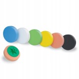 BOLL GĄBKA DO POLEROWANIA ŚR. 80MM / POMARAŃCZOWA / ŚREDNIA / GWINT M14 / B