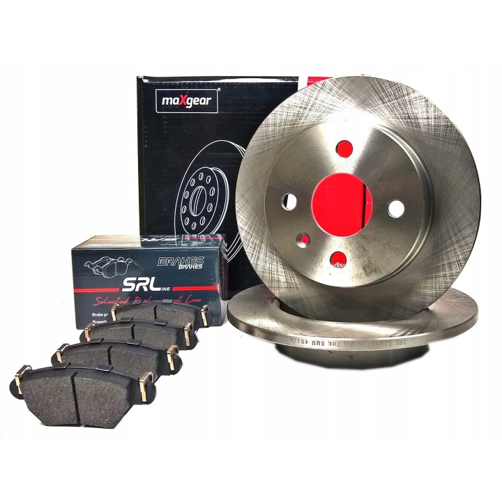 TARCZE + KLOCKI TYŁ KPL. OPEL ASTRA II G 4śr BOSCH 240MM