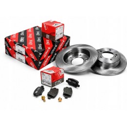 TARCZE+KLOCKI TYŁ HYUNDAI i30 KIA CEED SOUL II ELANTRA 262 mm