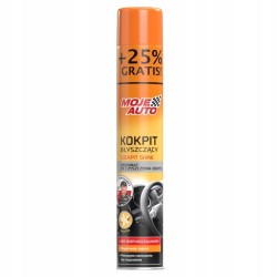 MOJE AUTO KOKPIT BŁYSZCZĄCY WANILIOWY 600ML + 25% GRATIS / MOJE AUTO