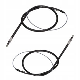 2x LINKA HAMULCA RĘCZNEGO TYŁ DO PEUGEOT 407 2004- ZESTAW L+P 2SZT