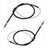 2x LINKA HAMULCA RĘCZNEGO TYŁ DO PEUGEOT 407 2004- ZESTAW L+P 2SZT