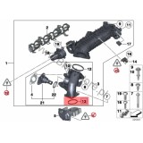 USZCZELKA PRZEPUSTNICY N47 2.0 BMW F10 F11 F20 F30 F80 F82 E90