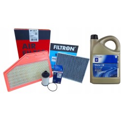 ZESTAW FILTRÓW + OLEJ GM OPEL INSIGNIA B 2,0 CDTI