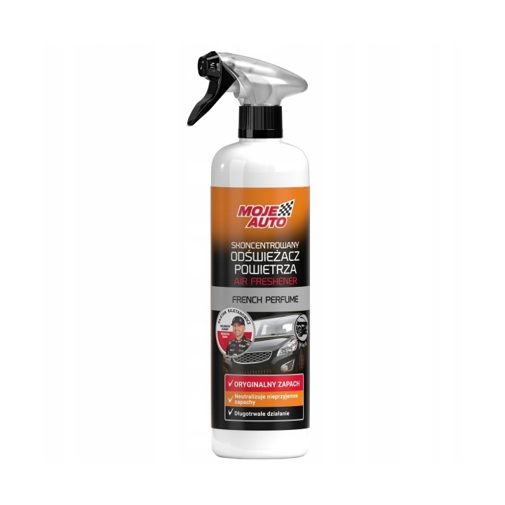 MOJE AUTO ZAPACH ODŚWIEŻACZ POWIETRZA 500ML BLACK / MOJE AUTO
