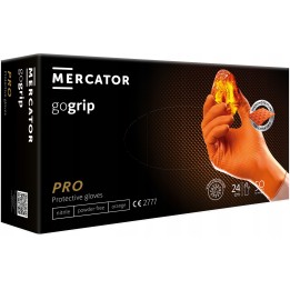 Rękawice Mercator Gogrip rozmiar 8 - M 25 par NITRYLOWE MECHANIKA SERWIS