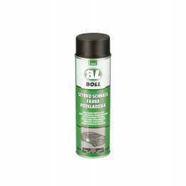 BOLL FARBA PODKŁADOWA 500ML SZYBKOSCHNĄCA AKRYLOWA W AEROZOLU CZARNA / BOLL