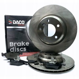 TARCZE + KLOCKI TYŁ BMW E87 E90 E91 E92 E81 300MM / 185MM