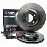 TARCZE + KLOCKI TYŁ BMW E87 E90 E91 E92 E81 300MM / 185MM