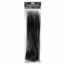 MOJE AUTO OPASKA PLASTIKOWA7,6X450 (1 OPAK. = 50 SZT) CZARNA