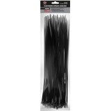 MOJE AUTO OPASKA PLASTIKOWA7,6X450 (1 OPAK. = 50 SZT) CZARNA