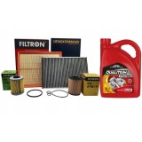 FILTRON ZESTAW FILTRÓW + OLEJ 5W30 do OPEL ASTRA H 1.7CDTI