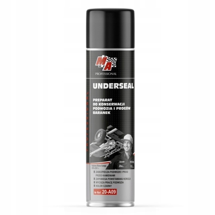 MOJE AUTO ŚRODEK DO KONSERWACJI PODWOZIA I PROGÓW BARANEK 600ML SPRAY / MA