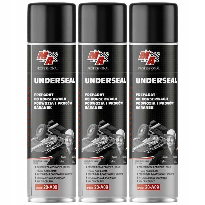 MOJE AUTO ŚRODEK DO KONSERWACJI PODWOZIA I PROGÓW BARANEK 600ML SPRAY / MA